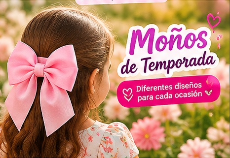 Moños de temporada, diferentes diseños para cada ocasión